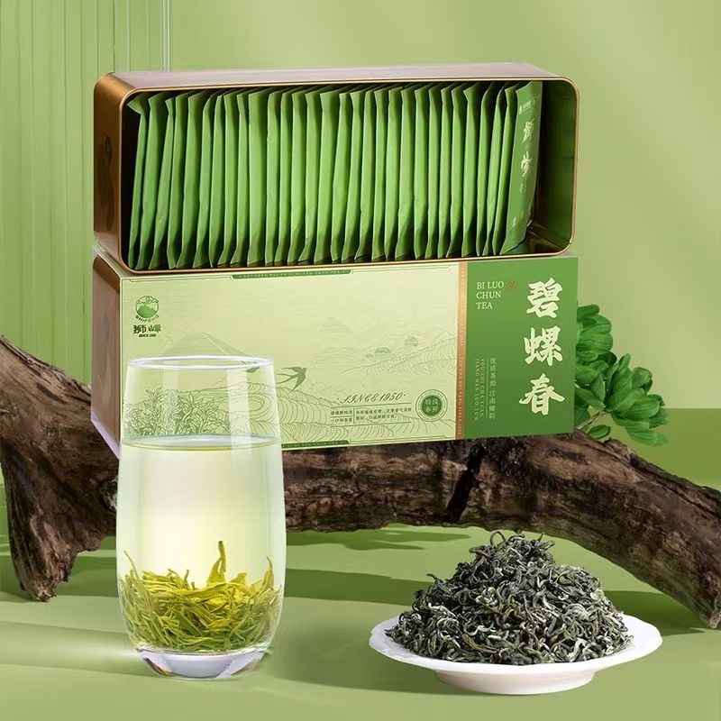 Teh Hijau Biluochun Mingqian Shifeng
